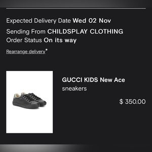 TODDLER Gucci!
